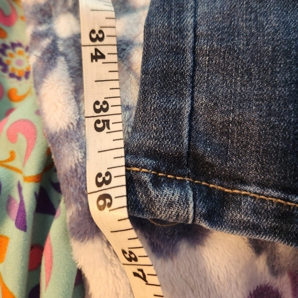 Lane Bryant rainbow boyfriend cropped denim jeans Size 18 - Picture 7 of 14